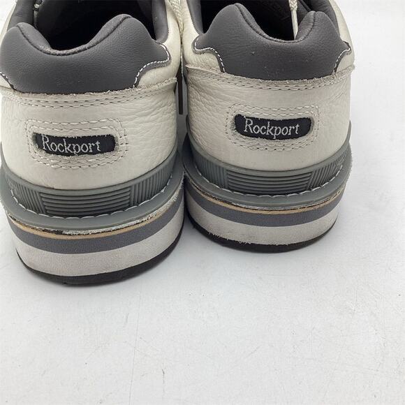 Rockport ProWalker 9000 Men's White Leather Sneakers Size 13 - Picture 4 of 10